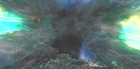 Crest traveling at Faster than light speed in Beacon 23