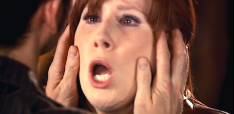 Donna having her memory wiped