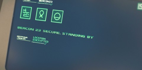 Beacon 23 secured to anonymous destination