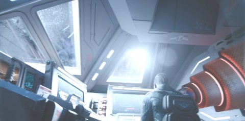 Fight pilot Halan on Beacon 23