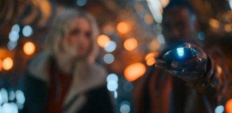 Sonic Screwdriver with Lights on