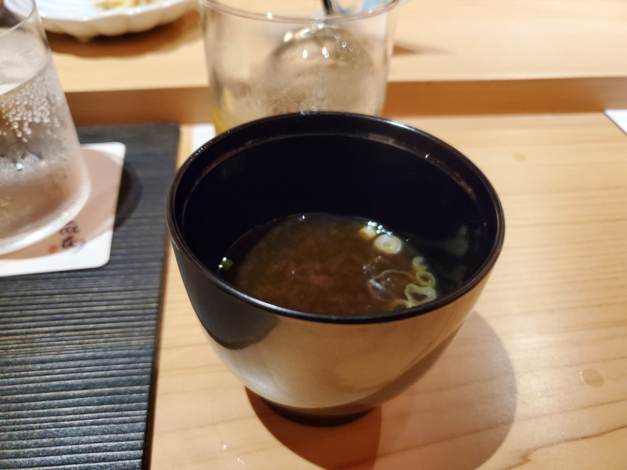 Red Miso Soup at the Den at Azabu in Miami Beach