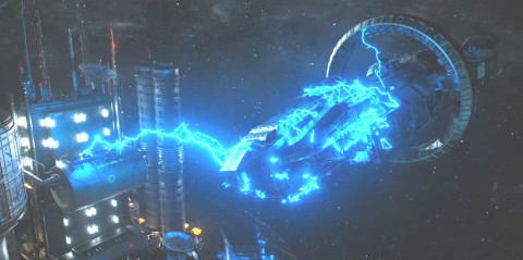 Jumpstarting the Sybarran ship in Beacon 23 Season 2 Episode 9