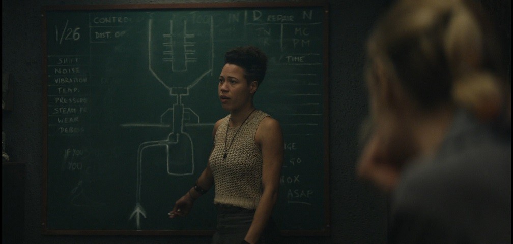 The generator and the mysterious steam power source with only one way to control it in Silo Season 1 episode 3