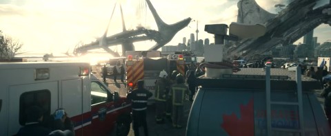 Bridge is destroyed