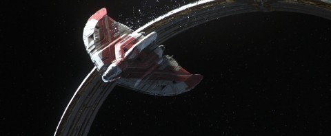 Ashoka ship damaged