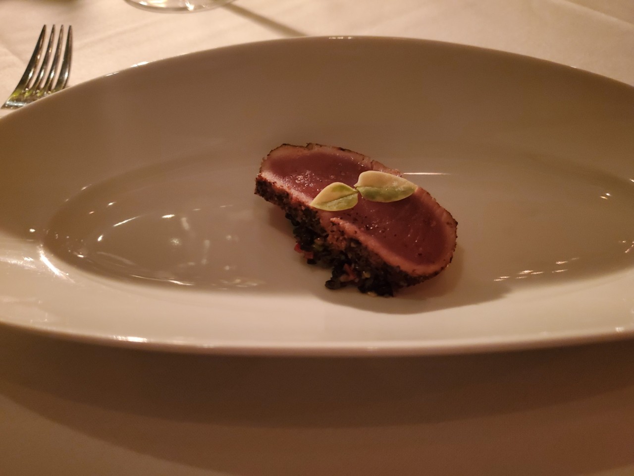 Big Eye Tuna at Cafe Monarch in Scottsdale, AZ