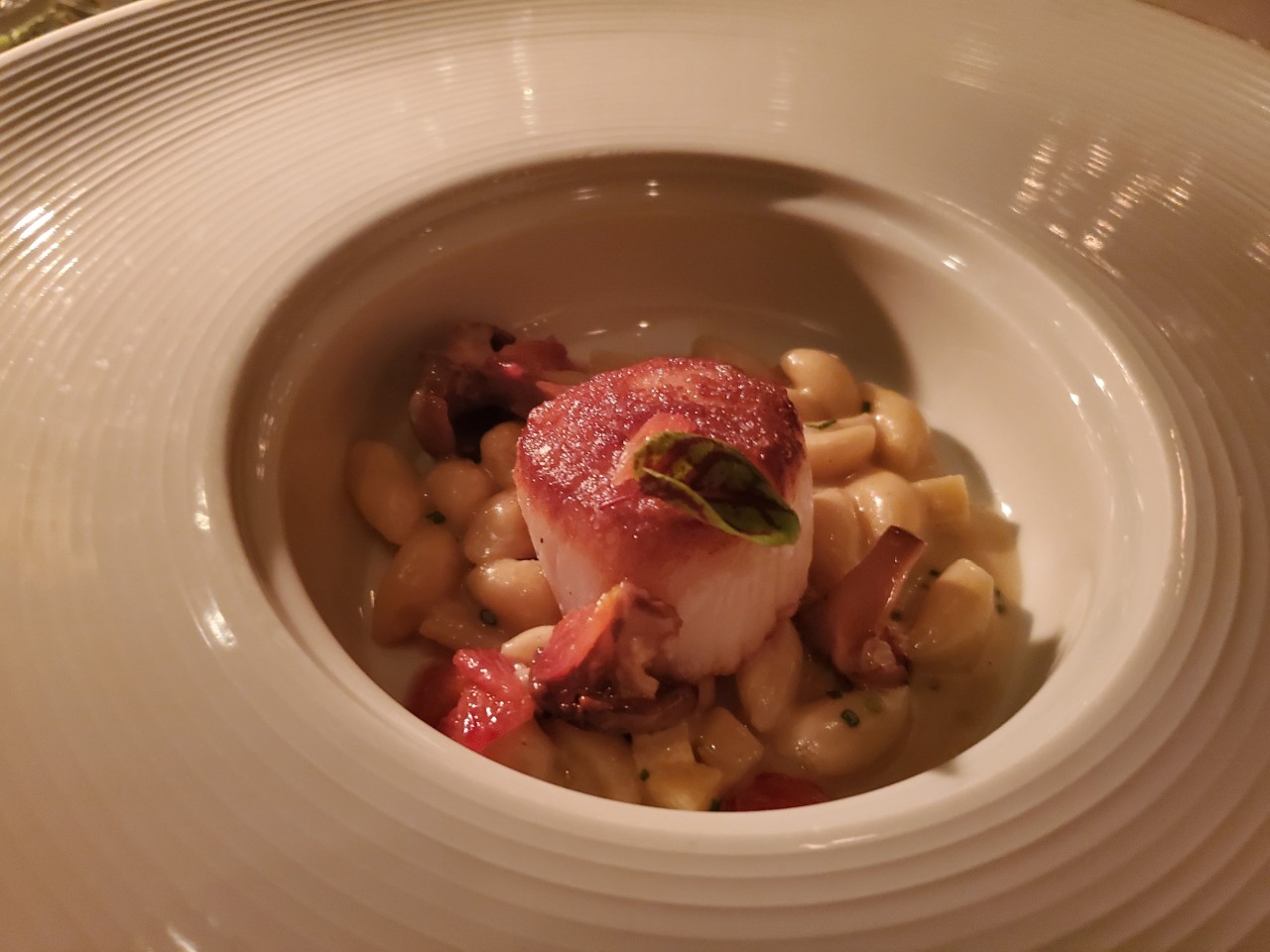 Main Diver Scallop at Cafe Monarch in Scottsdale, AZ