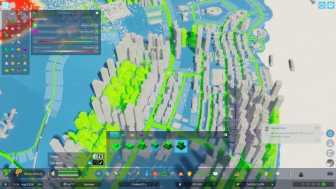 Too many high density residential buildings together in Cities Skylines 2
